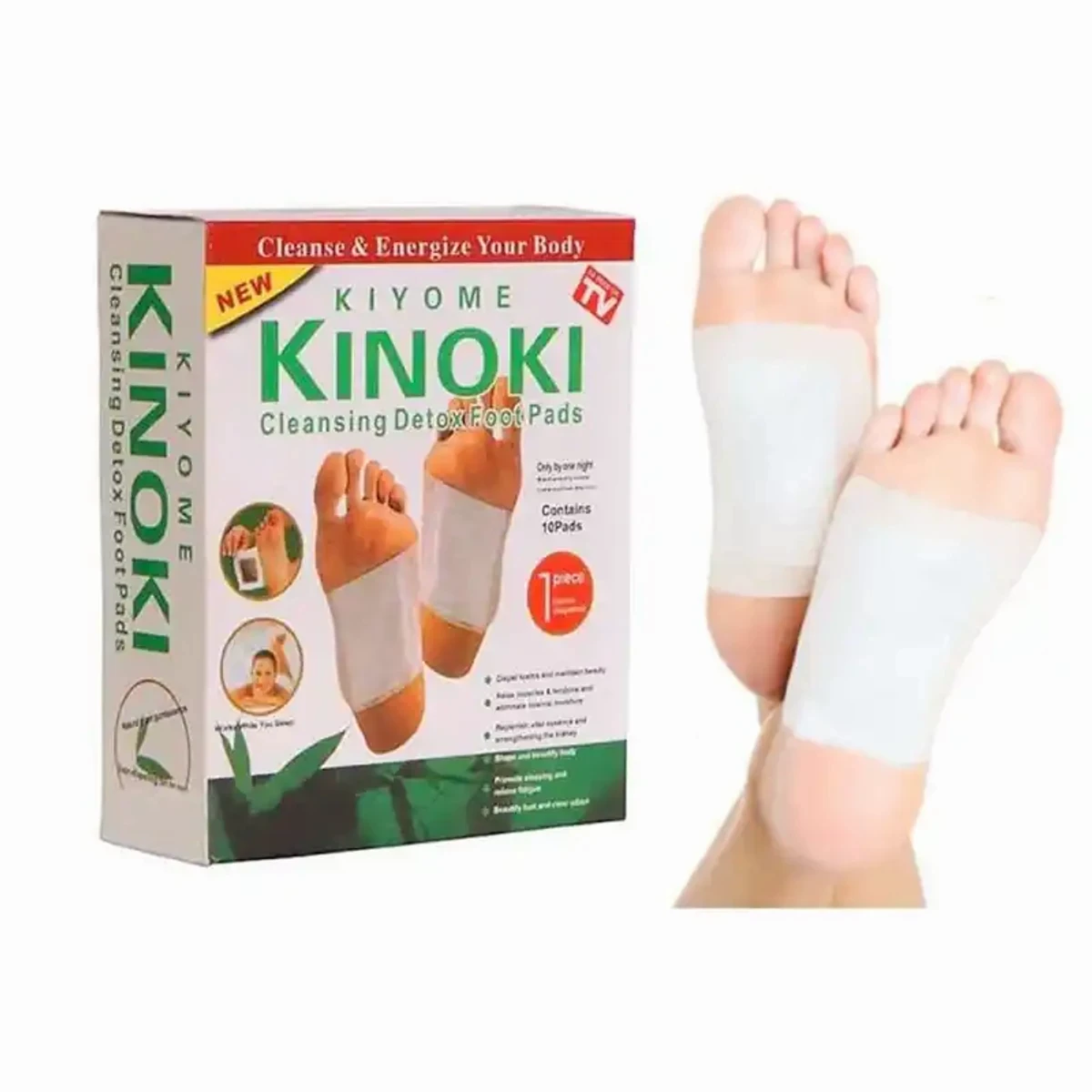 Original kinoki detox foot pad 6 Packet (60 pcs Full Course)