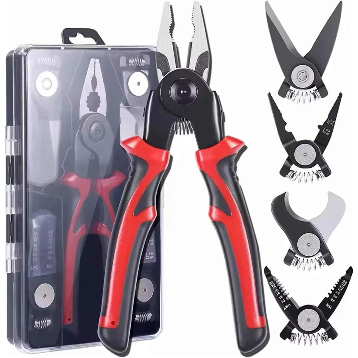 Fast Multifunctional 5 In 1 Replaceable Tools Set