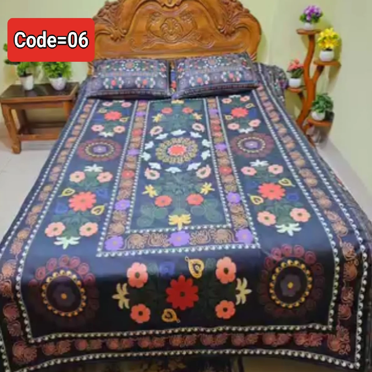 3D Pint Bed Sheet .Coller Code=06