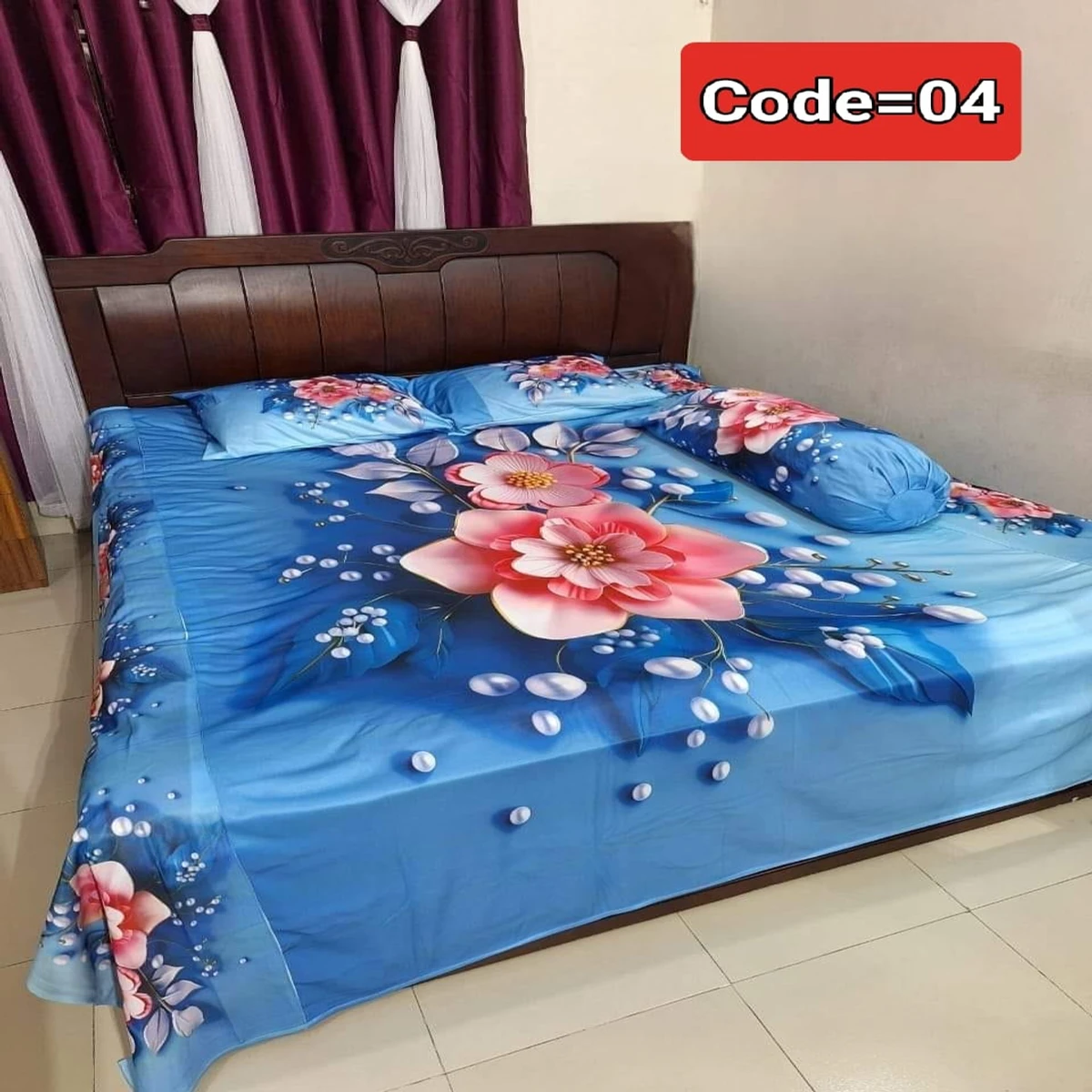 3D Pint Bed Sheet Colour Code =04