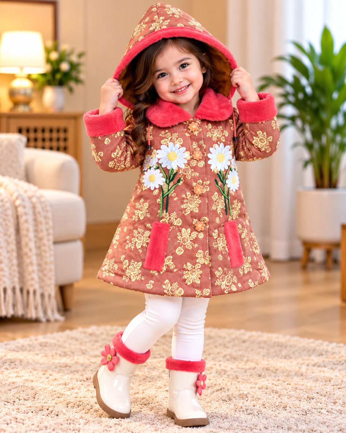 China Super Shop Jacket with Hoodie ( চায়না সুপার শপ্ট জ্যাকেট উইথ হোডি )কোড 503