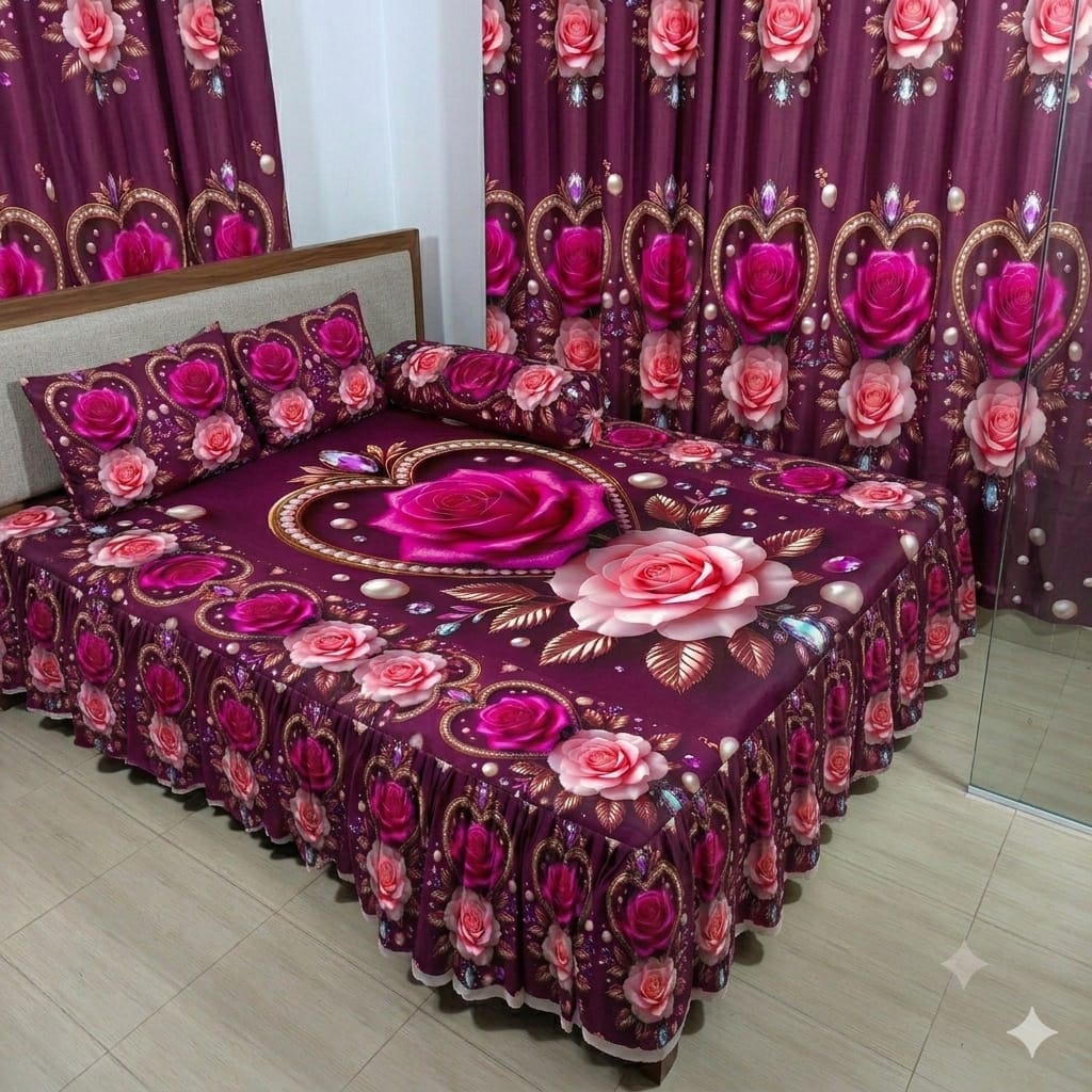3D প্রিন্টের ওয়াটারপ্রুফ কুচি বেডশীট=82