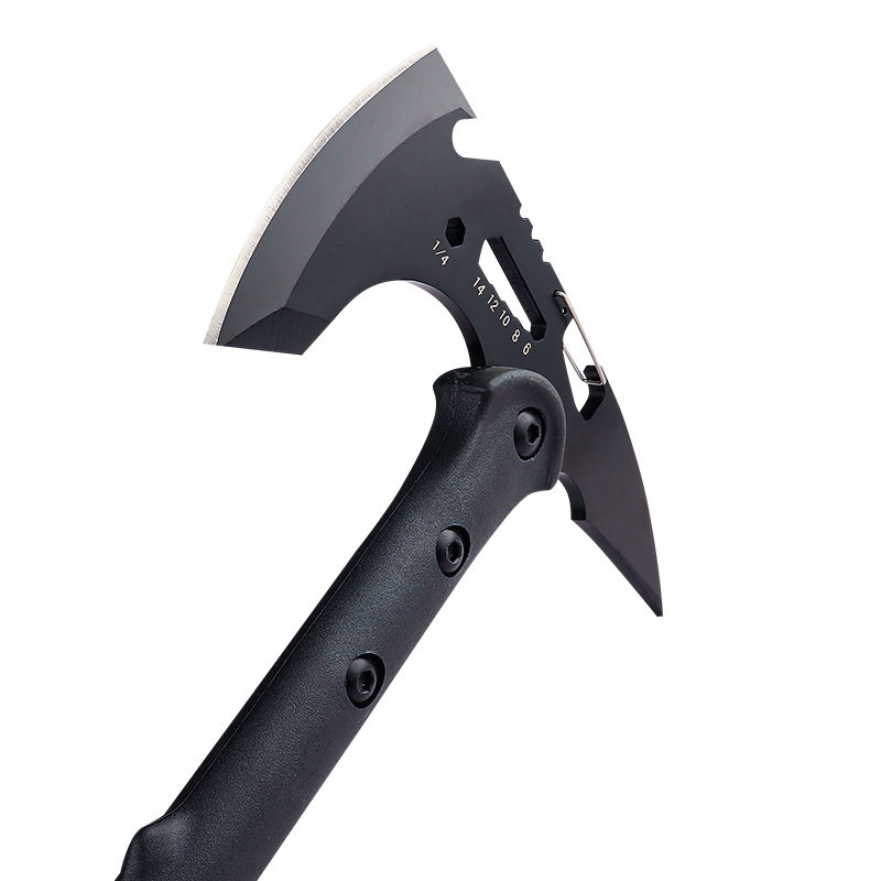 Sharp Outdoor Axe, Portable Camping Axe with Clip and Sheath, Durable Hatchet for Camping, Hiking, and Outdoor Use with Comfortable Handle