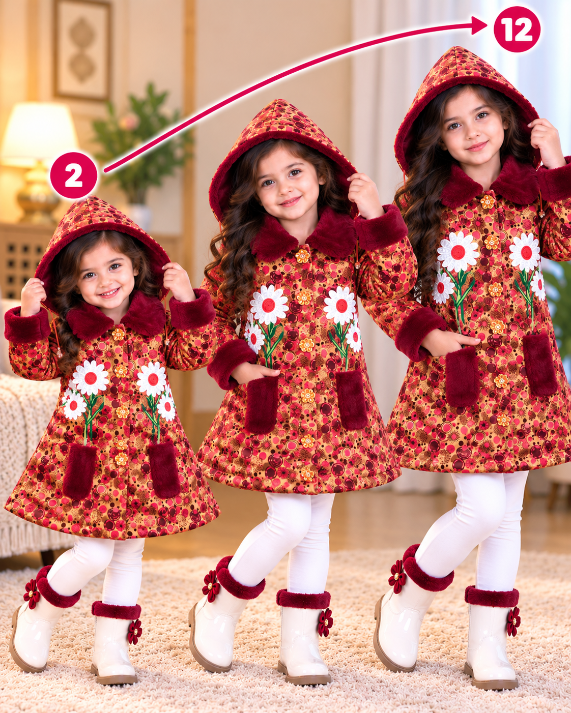 China Super Shop Jacket with Hoodie ( চায়না সুপার শপ্ট জ্যাকেট উইথ হোডি )কোড 505