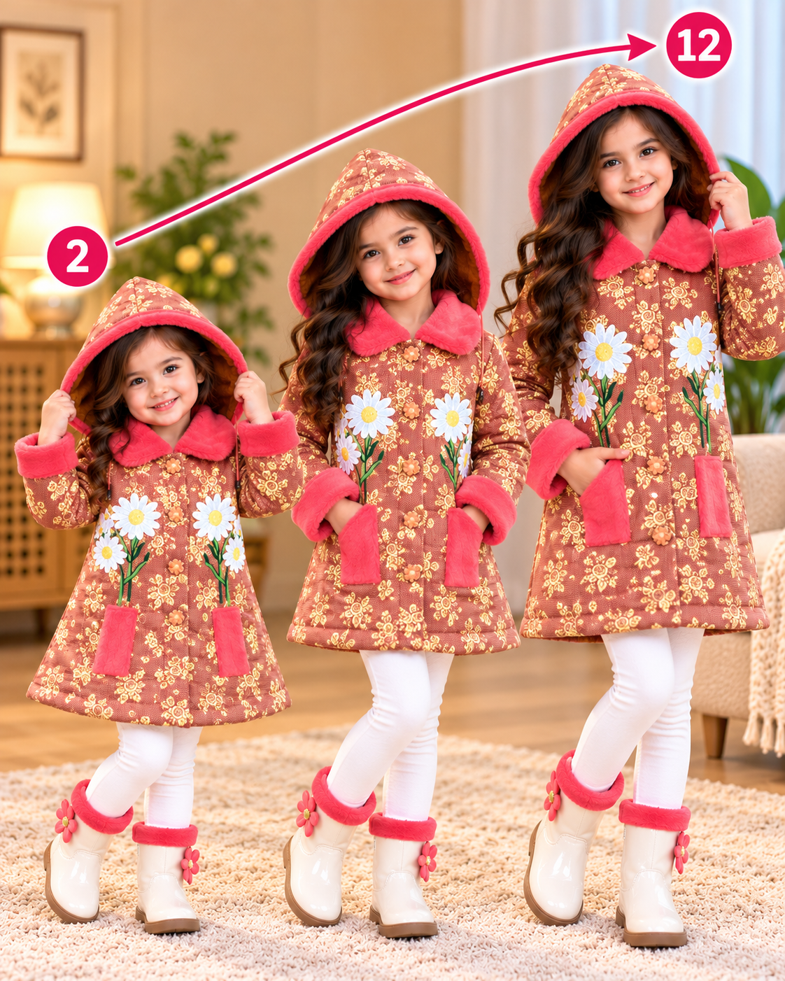 China Super Shop Jacket with Hoodie ( চায়না সুপার শপ্ট জ্যাকেট উইথ হোডি )কোড 503