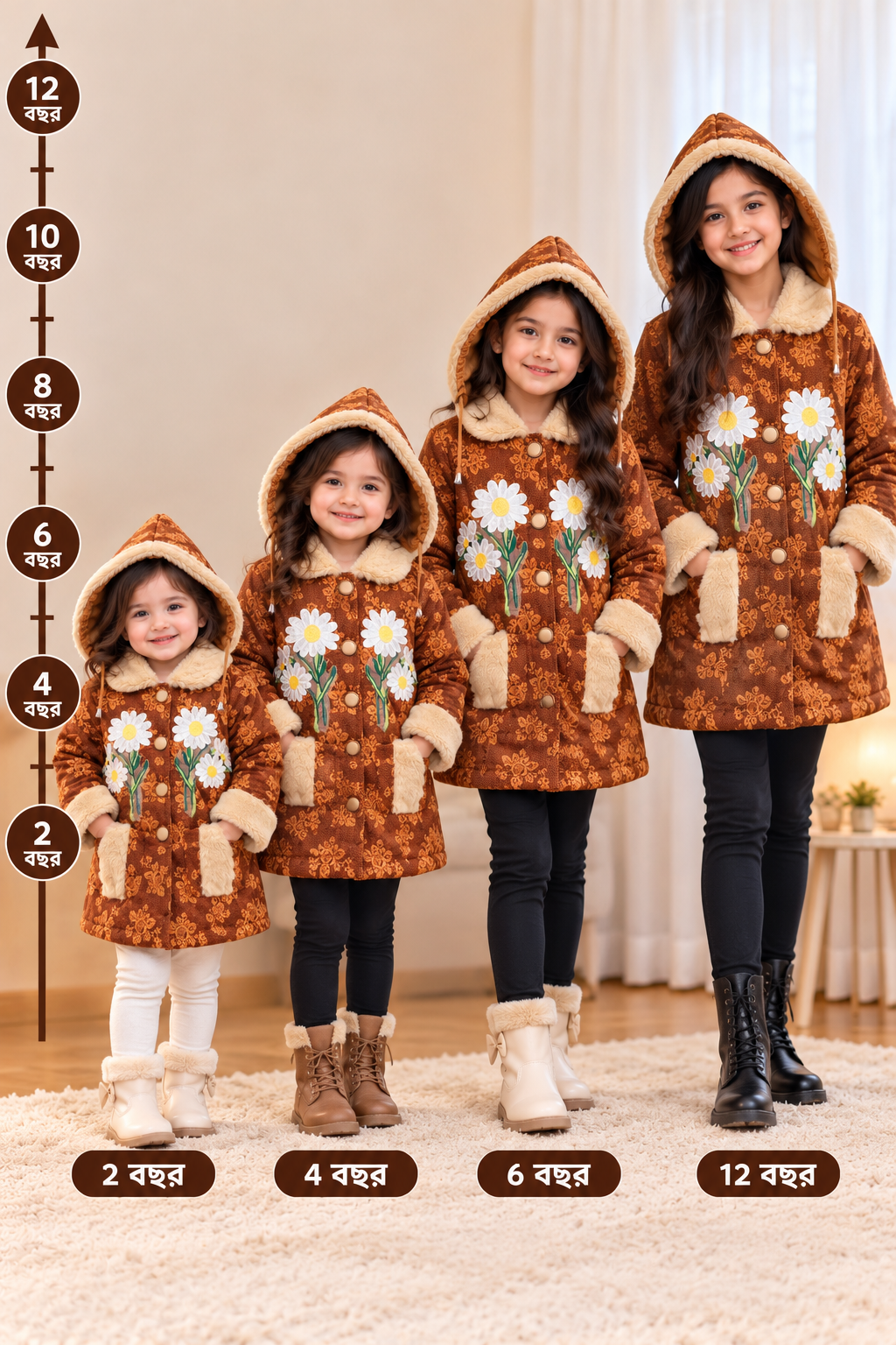 China Super Shop Jacket with Hoodie ( চায়না সুপার শপ্ট জ্যাকেট উইথ হোডি )কোড 501