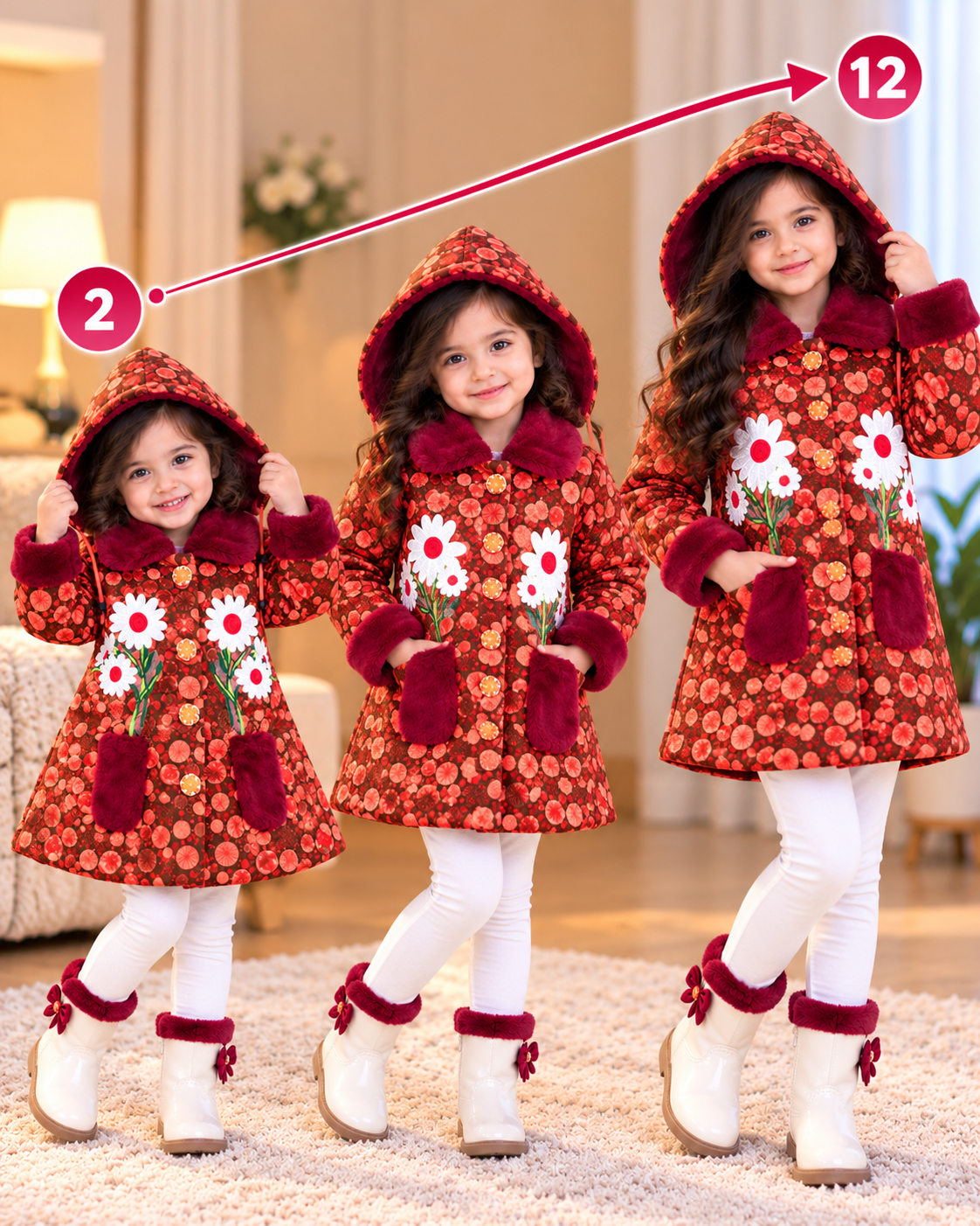 China Super Shop Jacket with Hoodie ( চায়না সুপার শপ্ট জ্যাকেট উইথ হোডি )কোড 504